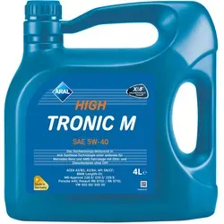 Aral HighTronic M 5W-40 - Hochleistungs-Motorenöl für Otto- und Dieselfahrzeuge, geeignet für anspruchsvolle Fahrbedingungen. Freigaben von Mercedes-Benz, VW und BMW garantieren höchste Qualität.