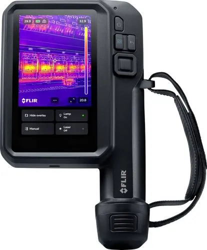 FLIR i35 Wärmebildkamera - Präzise Thermografie für Profis - Ortungsgeräte mit 240x320 Auflösung, intuitivem 5" Touchscreen und LTE-Konnektivität für Echtzeit-Datenübertragung—ideal für effiziente Inspektionen.