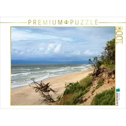 CALVENDO Puzzle CALVENDO Puzzle Lettland - Steilufer an der Ostsee 1000 Teile Lege-Größe 64 x 48 cm Foto-Puzzle Bild von Bernhard Kils, 1000 Puzzleteile