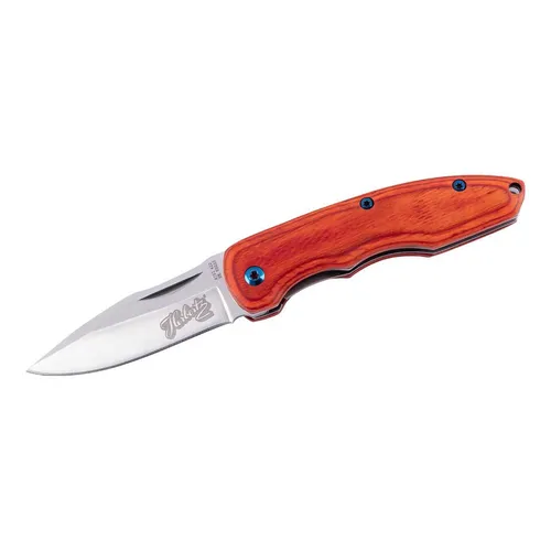 kompaktes HERBERTZ Taschenmesser - Griff: Pakka Holz - NEU & ovp - 55035