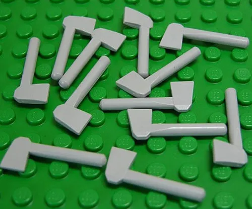 LEGO - 12 Äxte / Beile in hellgrau / 3835 NEUWARE (e16)
