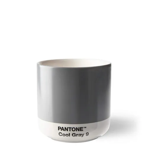 PANTONE Kaffeeservice Thermobecher Cortado 190ml - Thermobehälter in stilvollem Cool Gray 9, ideal für Kaffeeliebhaber, hält Getränke warm und bietet elegantes Design.