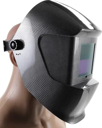 BGS Schweißerhelm - automatisch verdunkelnd - Seilwinden mit leichtem Design von BGS, bietet optimalen Schutz beim Schweißen und sorgt für klare Sicht durch automatische Dunkelung.
