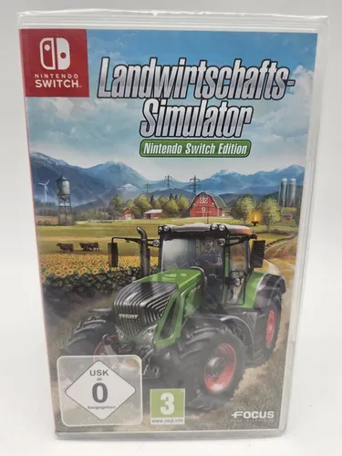 Nintendo SWITCH Landwirtschafts-Simulator - Landwirt 25 - Genre: Simulation, ideal für Landwirtschafts-Fans, erlebe das Landleben auf deiner Nintendo Switch!