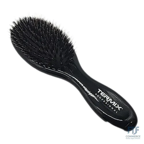 Termix Haarbürste für Extensions. Naturfasermischung aus Wildschwein und flexibl
