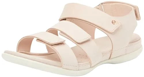 ECCO Damen Flash Sandals - Bequeme Sandalen in Rose DUST, 37 EU - Wanderschuhe mit atmungsaktivem Leder, formen sich optimal an den Fuß und bieten dank verstellbarer Riemen sowie ECCO FLUIDFORM Technologie höchsten Komfort auf jedem Schritt.
