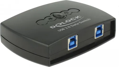 Delock USB 3.0 Sharing Switch 2 - 1 - USB-Hubs, ermöglicht die einfache gemeinsame Nutzung von 2 USB-Geräten mit SuperSpeed 3.0 für blitzschnelle Datenübertragungen.