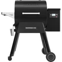 Ironwood 650 Pelletgrill - Hochwertiger Pelletgrill mit 10,4 kW Nennwärmeleistung, ideal für BBQ-Liebhaber, bietet eine Grillfläche von 55x48 cm und eine Temperatur von bis zu 260 °C.