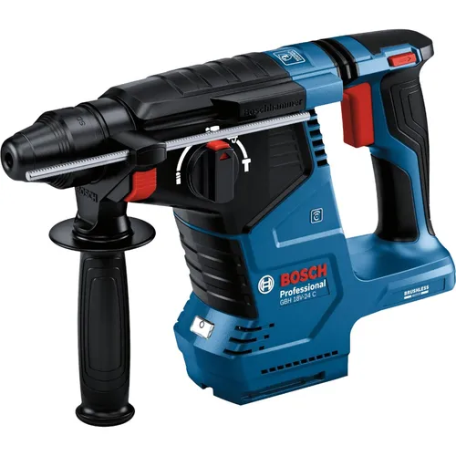 Bosch Bohrhammer GBH 18V-24 C Professional - SDS+, 18V, Bluetooth, 2,4 Joule Schlagkraft und Vibration Control für ermüdungsfreies Arbeiten