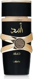 Lattafa Asad Eau de Parfum 100 ml für Herren - Eau de Parfum mit intensiven, orientalisch-würzigen Noten, ideal für starke Auftritte und langanhaltende Präsenz – perfekt für selbstbewusste Männer.