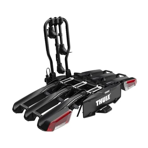 Thule EasyFold 3 Fahrradträger – Flexibel für E-Bikes und mehr - Fahrradträger mit innovativem Design, ideal für E-Bikes und Familienabenteuer. Faltbar für einfache Lagerung und Transport, mit sicherem Sitz für diverse Rahmen.