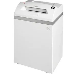 intimus 100 CP4 Aktenvernichter - Datenschutzgerecht und leistungsstark - Aktenvernichter für sicheres Shreddern von Papier und Chipkarten, Partikelschnitt 3,8 x 36 mm, ideal für Teams mit bis zu 5 Personen.
