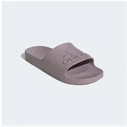 adidas Unisex Adilette Aqua Slides - Bequemer Duschschuh in Preloved Fig, 44.5 EU - Dusch- & Badeschuhe für Herren mit leichtem Slip-On-Design und weichem Cloudfoam Fußbett für höchsten Komfort.