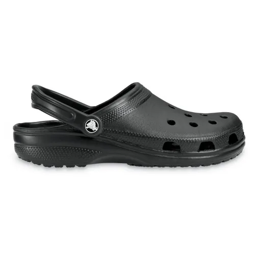 Croc's Sabots Noire Mixte Adulte - Unisex Clogs in Schwarz - Clogs & Pantoletten für Herren, mit 360-Grad-Flexibilität, leicht und pflegeleicht, ideal für individuellen Style durch Jibbitz-Anhänger.