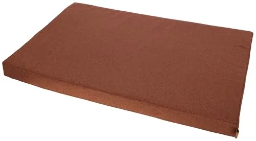 Kerbl Pet Memory-Foam Matratze Oliver - Orthopädisches Hundebett, 115x75x8 cm, Braun - Die Oliver Memory-Foam Matratze bietet optimalen Komfort für Hunde mit Gelenkproblemen. Der abnehmbare Bezug ist pflegeleicht und das moderne Design passt in jedes Zuhause.