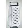 WMF Top Tools Vierkantreibe - Multifunktionale Küchenreibe aus Cromargan Edelstahl - Gemüsehobel zum feinen Raspeln und groben Hobeln von Gemüse und Käse. Spülmaschinengeeignet für einfache Reinigung und platzsparendes Verstauen.