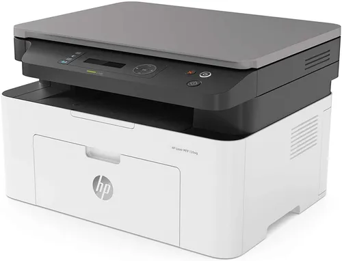 HP Laser 135w - Kompakter Multifunktionsdrucker - Drucker, Scanner und Kopierer in einem kompakten Gerät. Hohe Druckgeschwindigkeit von bis zu 21 Seiten/Min. und einfache Smartphone-Integration über die HP Smart App.