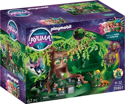 PLAYMOBIL AoA 70801 Baum der Weisheit - Abenteuer-Spielset für Kinder von 5-11 Jahren, fördert Kreativität und Fantasie mit magischen Elementen.