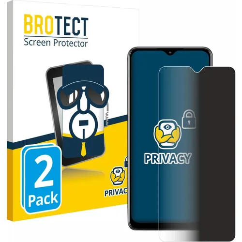 Blickschutz Folie für Samsung Galaxy M12 Anti Spy Privacy Screen Display Sicht