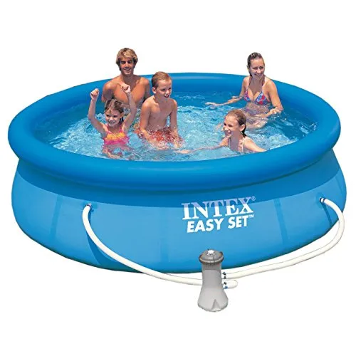Intex 28132 Gartenpool Easy Set Pool mit Filterpumpe Durchmesser 366cm