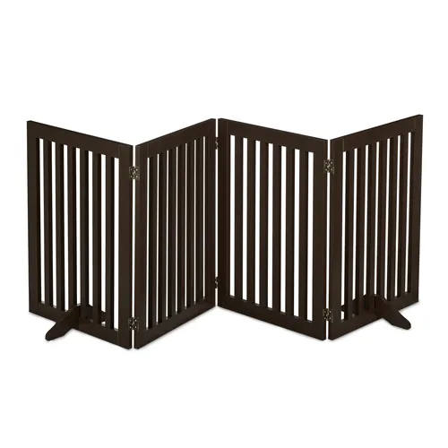 Klappbares Absperrgitter Treppenschutzgitter 3-teilig - Gehege & Zäune, vielseitig einsetzbar als flexibles Schutzgitter für Treppen, einfach klappbar und platzsparend, ideal für sicheres Spielen und Schutz von Kleinkindern.