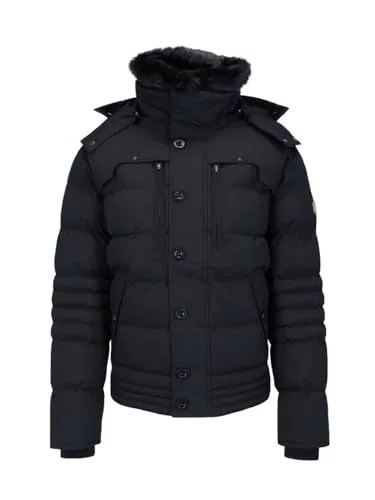 Wellensteyn STARSTREAM STAD-998 BlaStruAirTec Herren Winterjacke XXL - Funktionsjacke mit wasserabweisendem Material und abnehmbarer Kapuze, ideal für kalte Tage und vielseitig einsetzbar.