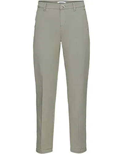 MAC 7/8 Chino Oliv 46 - Bequeme Stoffhose für jeden Anlass - Stoffhosen aus 96% Baumwolle und 4% Elasthan, leicht und angenehm zu tragen, perfekt für legere und schicke Outfits.