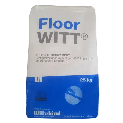 Estrichzement Zement Estrich Betonbau Estrichbeton 25 kg FloorWITT
