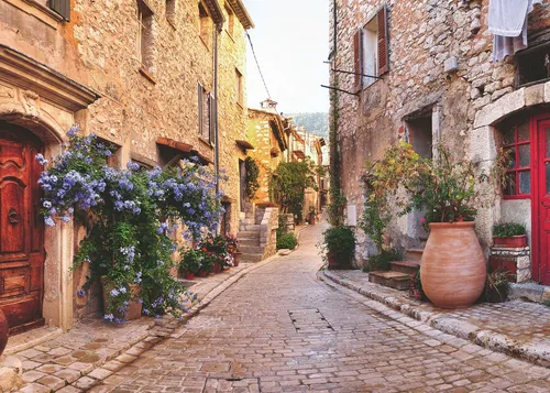 Ravensburger Verlag GmbH Puzzle Mediterranean Places - Frankreich, Puzzleteile