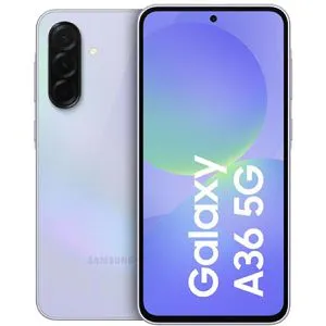 Samsung Galaxy A36 - 128 GB Smartphone in Awesome Lavender - Smartphone mit 6.70" Display, Dual SIM, 50 Mpx Kamera und 5G für blitzschnelle Verbindung - ideal für Multimedia-Fans und Vielnutzer.