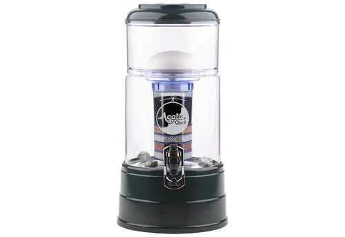 AcalaQuell® Mini 5L - Blau in Anthrazit Kunststofftank