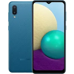 Samsung Galaxy A02 Dual Sim 32GB Blau - Dual-SIM Smartphone mit 6,5 Zoll Display, 13 MP Kamera und 32 GB internem Speicher – ideal für vielseitige Nutzung und Multimedia-Erlebnisse.