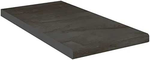 VCM Küchenarbeitsplatte Esilo 60 x 40 x 28 cm - Moderne Küchenarbeitsplatte in Anthrazit, aus robustem Holzwerkstoff, ideal für kreative Kochbereiche. Platzsparend und funktional für jede Küche.