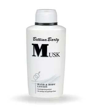 Bettina Barty Musk Bodylotion 500 ml - Bodylotion mit wertvollen Wirkstoffen für tägliche Pflege, spendet Feuchtigkeit und verleiht der Haut einen elegant-sinnlichen Duft. Dermatologisch getestet für geschmeidige Haut.