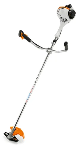 STIHL FS 55 Motorsense - Leistungsstarker Benzintrimmer - Rasentrimmer & Motorsensen, mit 0,75 kW Motorleistung und 23 cm Schnittbreite, ideal für präzises Arbeiten im Garten.