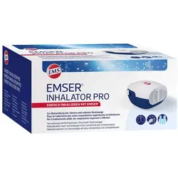Emser Inhalator Pro Druckluftvernebler - Effektives Inhalationsgerät für Atemwegserkrankungen, ideal für Kinder und Erwachsene mit langer Haltbarkeit