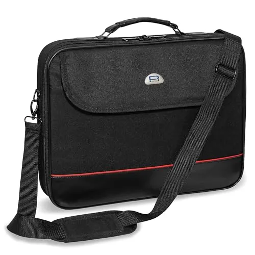 20,1 Zoll Notebook Tasche für Laptops bis 51cm - Notebook-Koffer & -Taschen aus strapazierfähigem Nylon, ideal für den Alltag mit praktischen Zubehörfächern und einem komfortablen Design.
