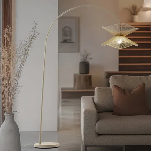 Lindby Deckenlampe Sebatin 40 Cm Weiß - Weihnachtsbeleuchtung, elegante Deckenlampe mit dimmbaren E27 Fassungen für individuelle Lichtstimmung und modernes Design.