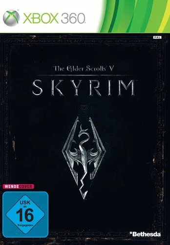 The Elder Scrolls V 5 - Skyrim für XBOX 360: 100% UNCUT und NEUWARE - Rollenspiel für Microsoft Xbox 360, USK ab 16, erlebe epische Abenteuer in einer offenen Welt mit fesselnder Grafik und packender Story!