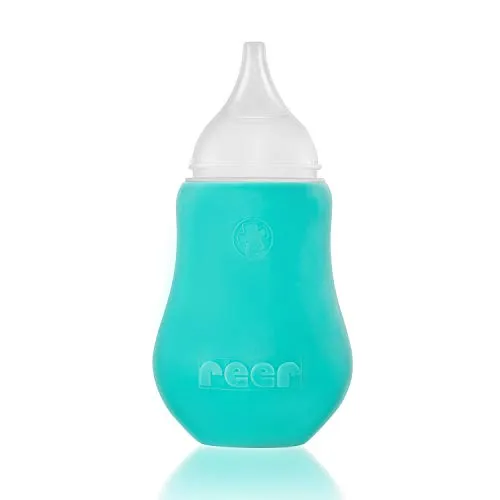 reer 79112 Nasen-Sauger Soft&Clean, weiche Spitze, besonders kindersicher, weiß