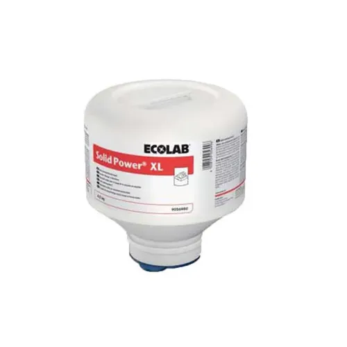 Ecolab Solid Power XL 4,5 kg Spülmaschinenreiniger - Gewerblicher Spülmaschinenreiniger in Blockform, hochkonzentriert und nachhaltig, entfernt effektiv Tee- und Kaffeerückstände dank spezieller Bleichkomponente.