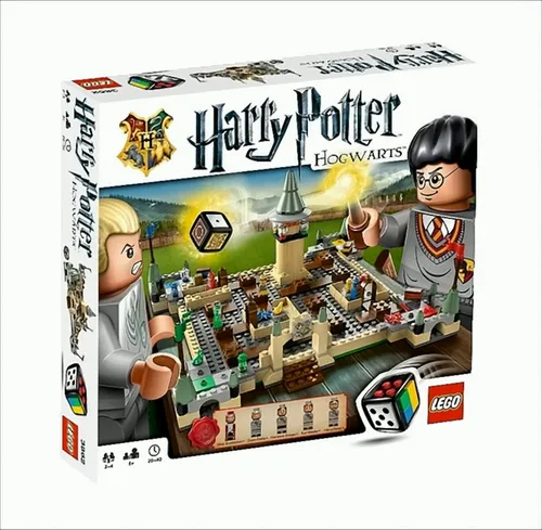 Lego Harry Potter Hogwarts: Spannendes Familienspiel - LEGO® Gesellschaftsspiel für 2-4 Spieler, ab 9 Jahren. Entdeckt die magische Welt von Hogwarts mit beweglichen Treppen und geheimen Korridoren!