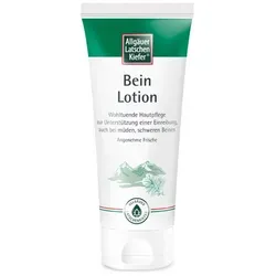 Allgäuer Latschenk. Bein Lotion - Medizinische Körperpflege mit natürlichem Allgäuer Latschenkiefernöl, fördert die Durchblutung und sorgt für ein erfrischendes Gefühl bei müden Beinen.