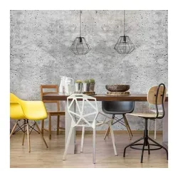 K&L Wall Art Fototapete Große Fototapete Rohbau Beton Optik Papiertapete Zement Tapete, Wohnzimmer Wandbild modern grau