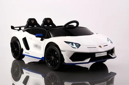Elektro Kinderfahrzeug “Lamborghini Aventador SVJ Xago 2 Sitzer” – lizenziert – - Batteriebetriebenes Fahrzeug für Kinder von 3-7 Jahren, mit authentischem Lamborghini-Design für unvergesslichen Fahrspaß.