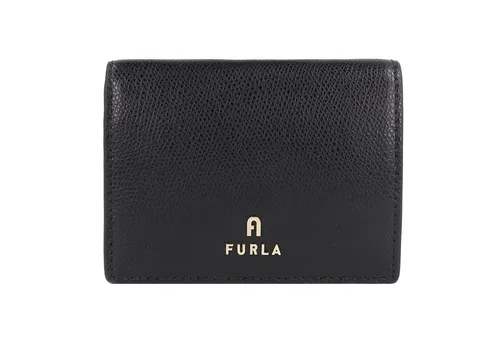 Furla Camelia Geldbörse aus Leder 11 cm in Schwarz - Elegante Furla Camelia Geldbörse aus hochwertigem Leder, 11 cm, ideal für stilbewusste Aufbewahrung von Karten und Bargeld.