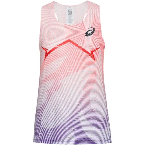 Asics Metaspeed Rot L - Das Asics Metaspeed Tanktop für Damen ist ideal für Runnings, bietet maximale Bewegungsfreiheit und ist leicht, um dir ein angenehmes Laufgefühl zu ermöglichen.