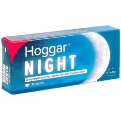 Hoggar Night 25 mg Doxylamin Schlaftabletten