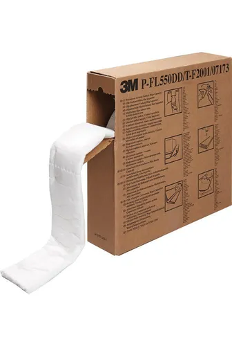 Ölbindevlies TF 2001 L.15,2m B.12cm Krt.3M - Schweißzubehör für effektive Öl- und Flüssigkeitsaufnahme bei Unfällen, wasserabweisend und ideal für den Einsatz zu Land und Wasser.