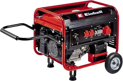 Einhell TC-PG 55 E5 Stromerzeuger - Stromaggregate mit 5.500 W Leistung, ideal für den Einsatz im Freien oder bei Notfällen, zuverlässig und leistungsstark.